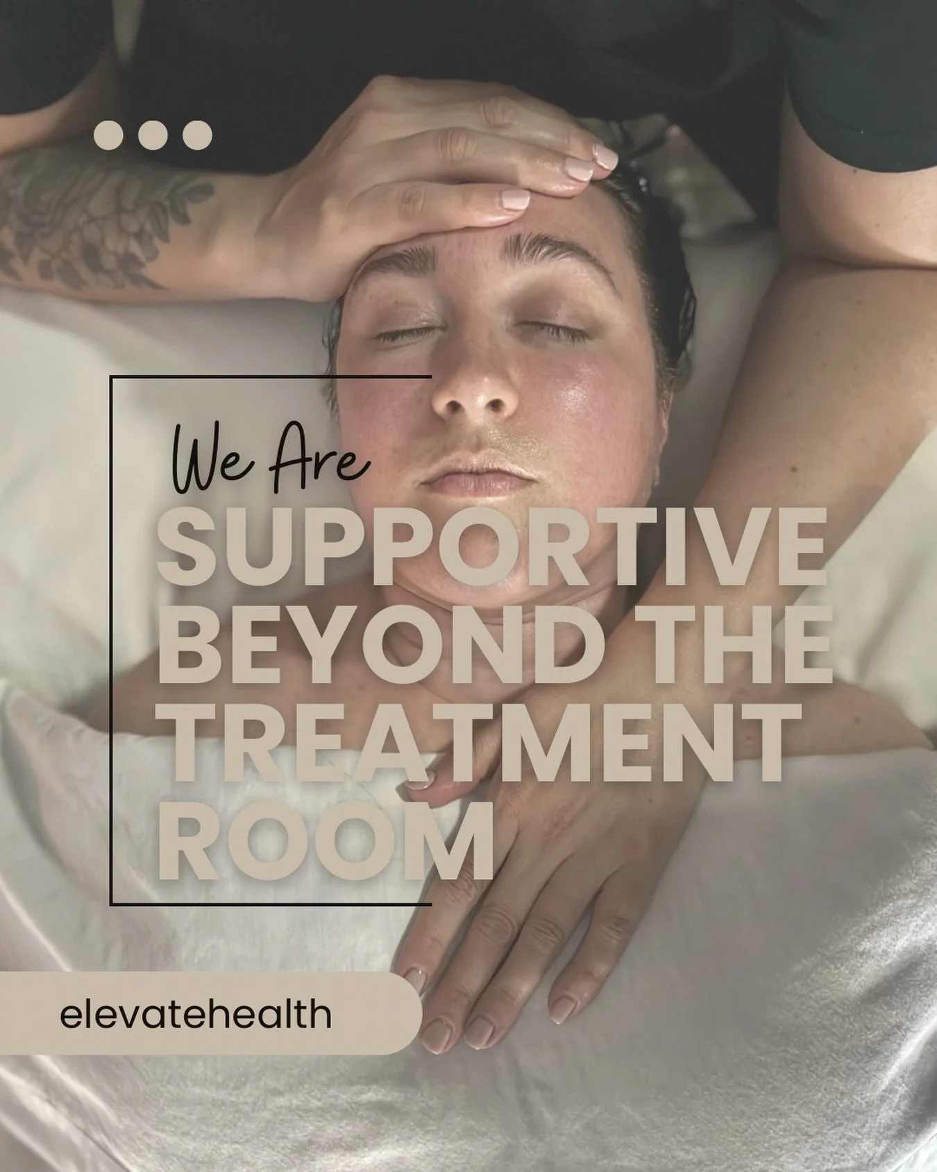 Care that extends beyond the treatment room can come in many forms

🌱movement recommendations 
🌱check in&rsquo;s post care 
🌱epsom salt baths suggestions 
🌱next treatment thoughts &amp; adjustments 
🌱referrals to other health care providers 
🌱r