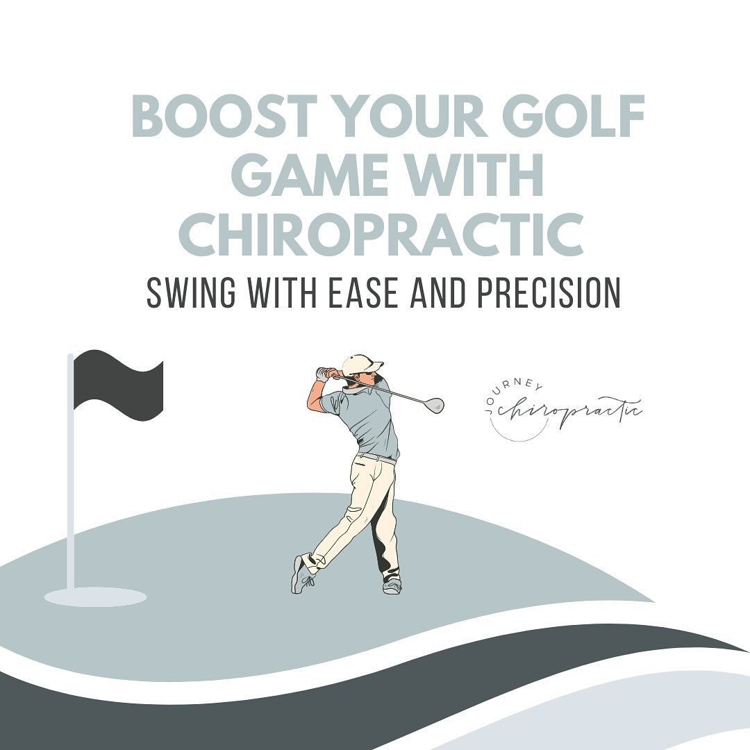 Boost your golf game with chiropractic &gt;&gt;&gt; swipe to learn more ⛳️⛳️⛳️

Did you know??

Regular chiropractic adjustments can help golfers by:

&bull;improving flexibility 
&bull;increasing range of motion
&bull;promoting proper posture
&bull;
