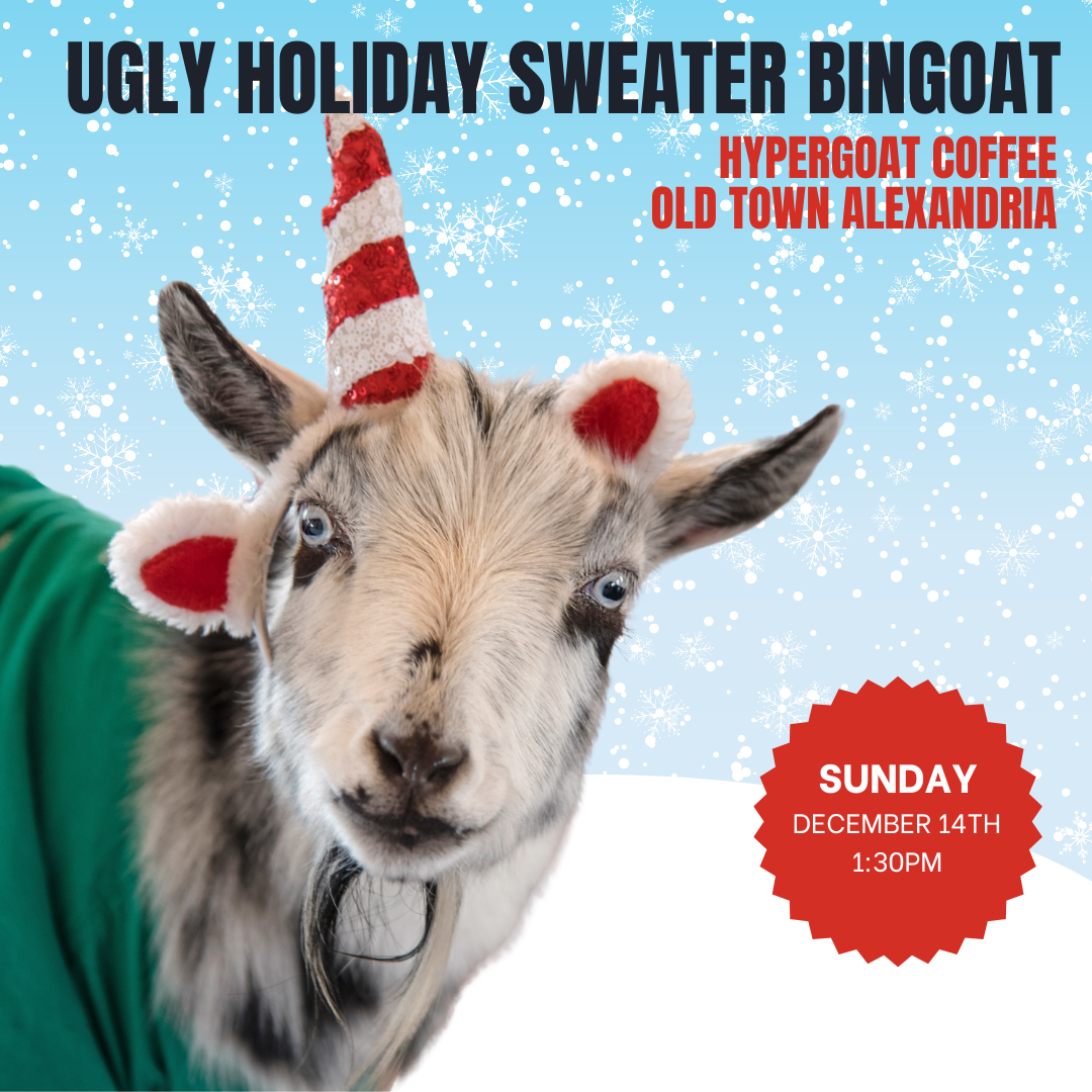 Holiday BINGOAT: Bingo + Goats  at Hypergoat  