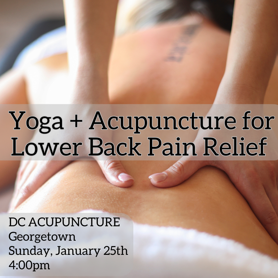 Yoga + Acupuncture for Low Back Pain Relief