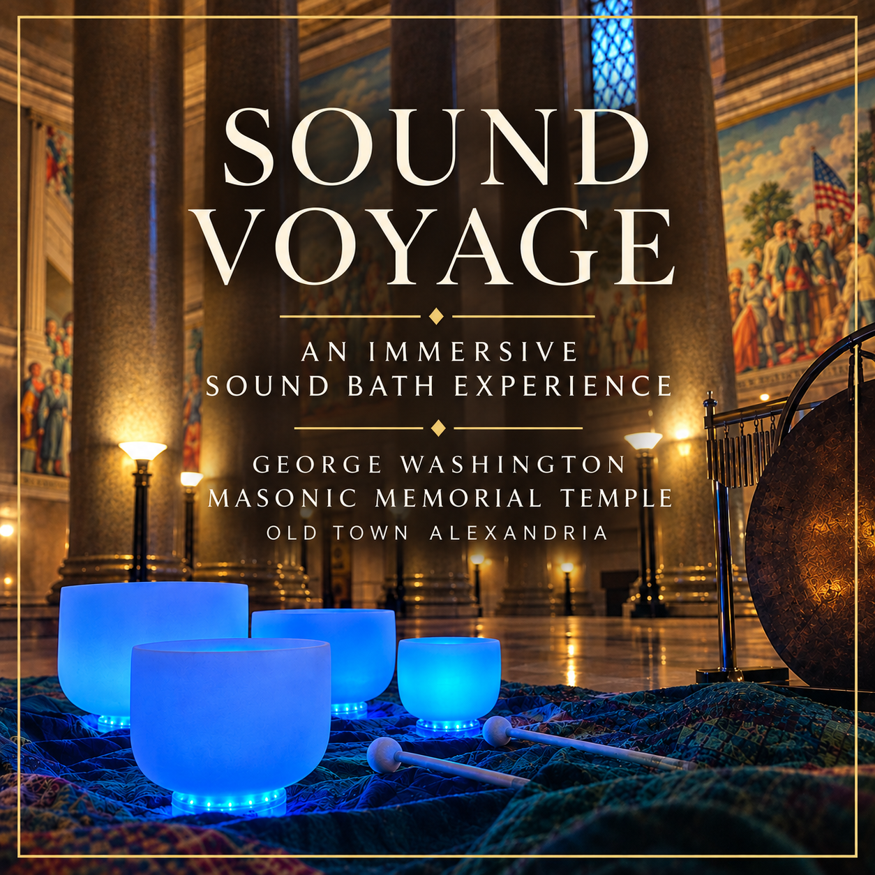 Sound Voyage at the Masonic Temple