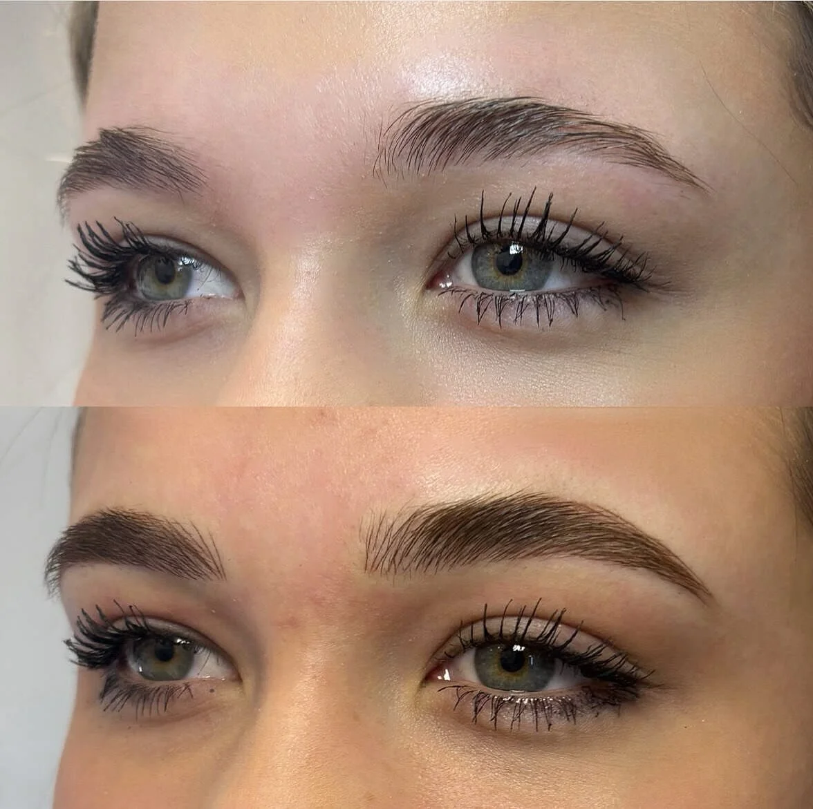 Before ➡️ After 🪄 

Microblading isn&rsquo;t always about creating a brand new brow.

For this client, the goal was to enhance what she already had, not redesign it.

By adding delicate, hair-like strokes through sparse areas, we were able to increa