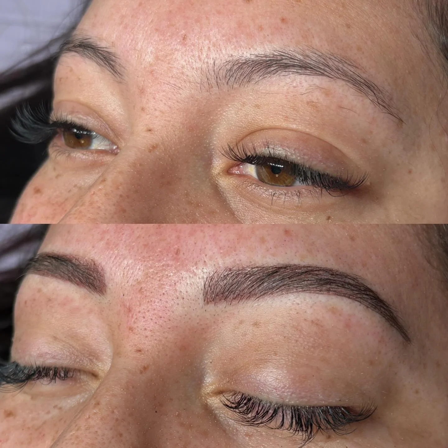 Brows that actually fit your face ✨

This is a combo brow transformation, designed to enhance her natural features while keeping things soft, balanced, and realistic. No one-size-fits-all over here&hellip; every set of brows is fully customized to YO