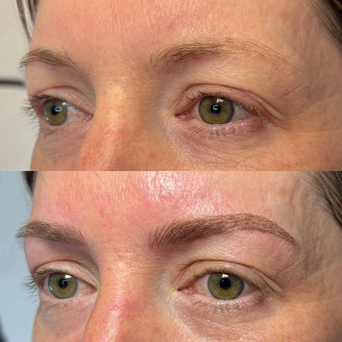 Soft, natural, and custom-matched just for her ✨

These combo brows were designed to add fullness and definition while still looking effortless day-to-day. The best part? No two sets are the same, we specialize in custom colour matching to complement