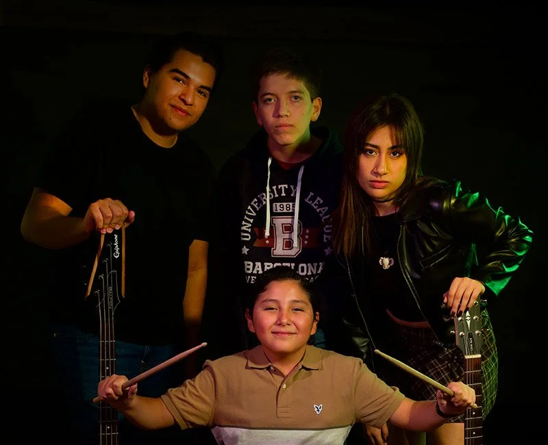Ruta Jam: alumnos tocando en ensamble en Tonus