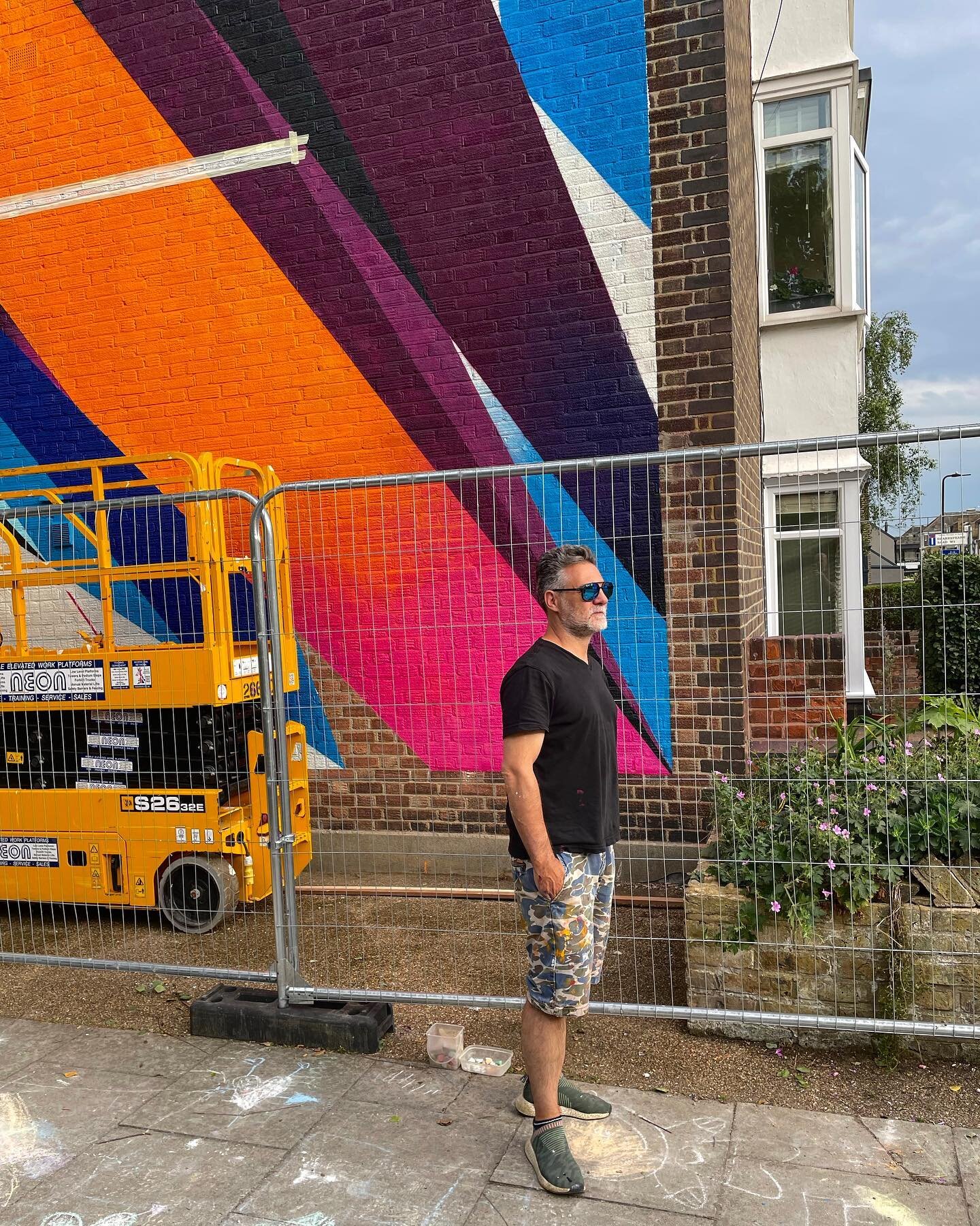 Peckham&rsquo;s best, @remirough is just about done with his mural for @actonunframed and we adore it already ❤️ we had countless thumbs ups for this piece coming together over the last few days. Scroll through to see some images from day 3 of painti
