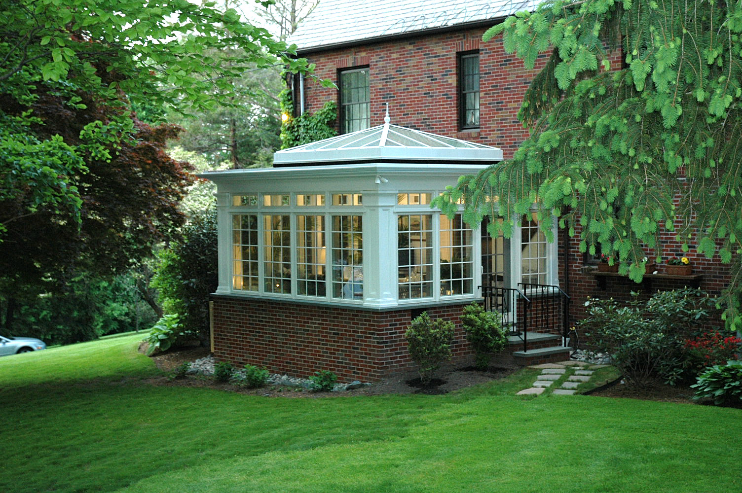 glass top conservatory