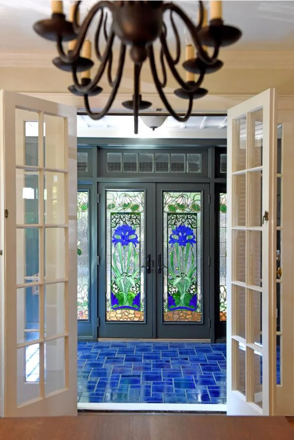 addition with french doors