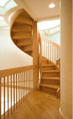 custom remodel spiral staircase