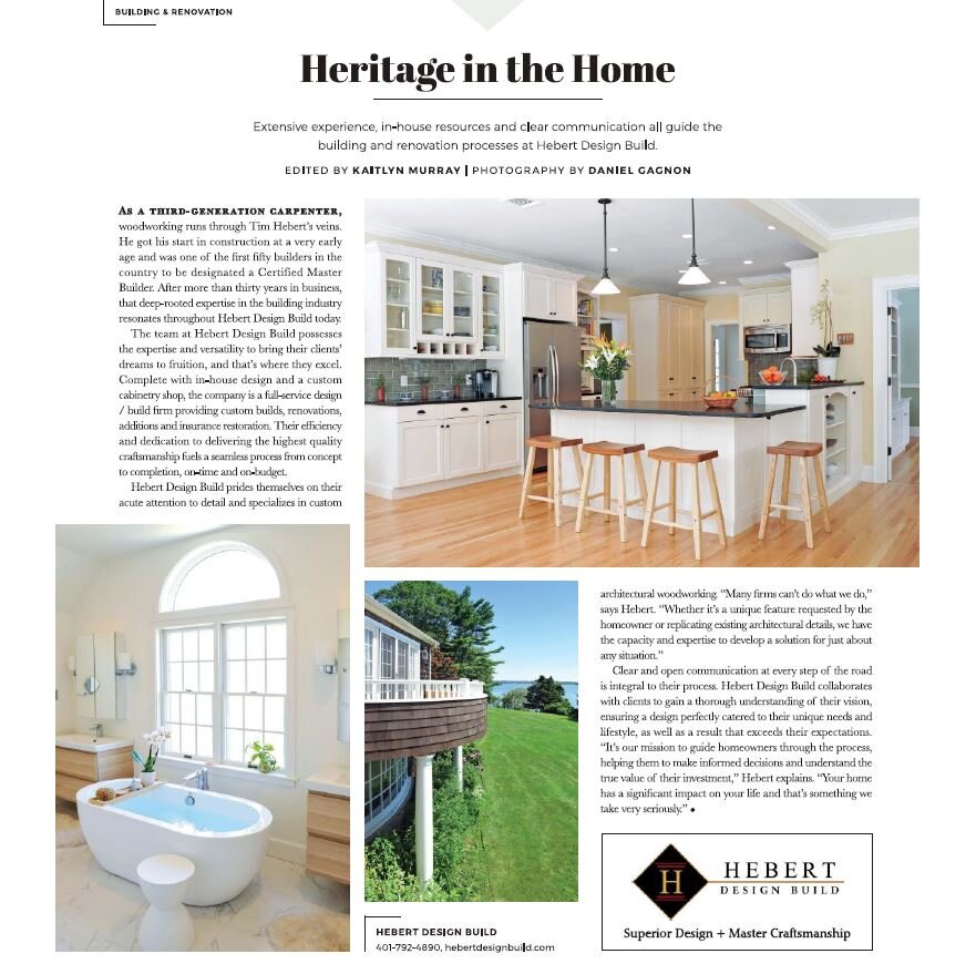 Our Feature in Nest Magazine