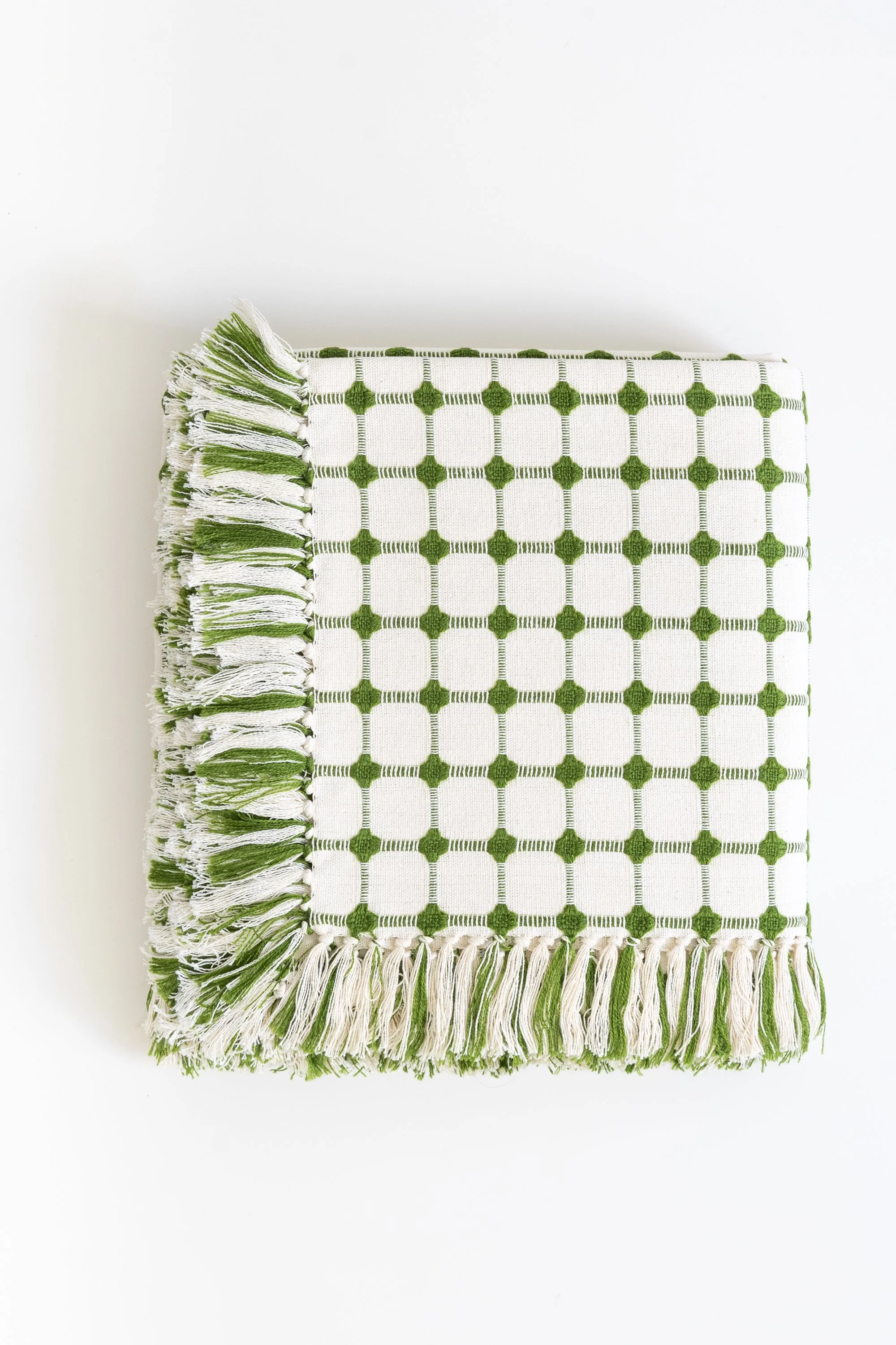 Dove and Donkey Wicker Tablecloth