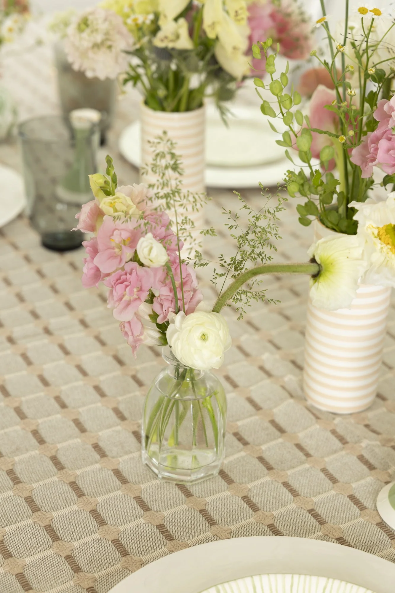 Hopsack Hand Finished Tablecloth