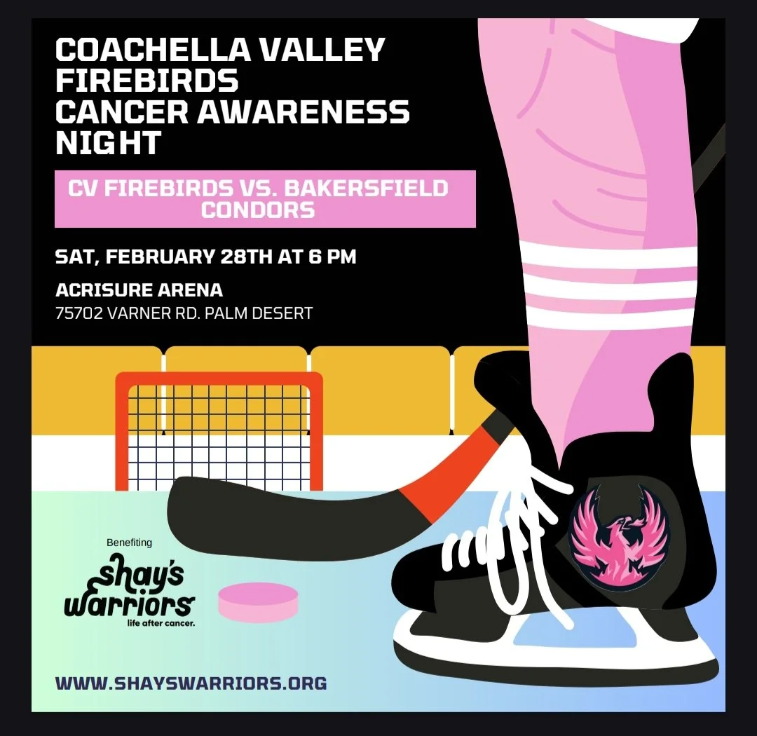 Cancer Awareness Night with The Coachella Valley Firebirds
