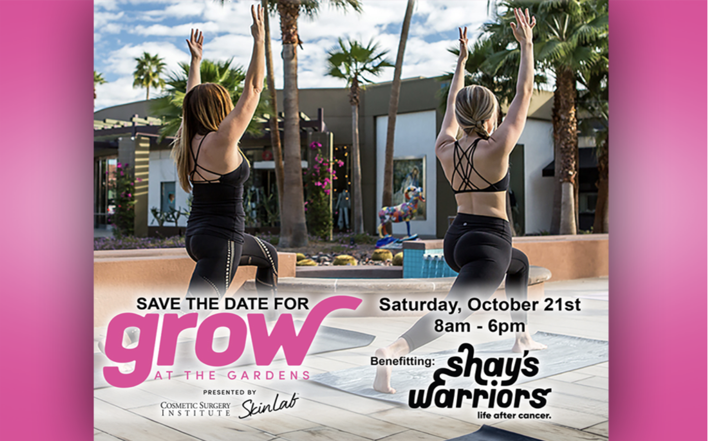 Shay’s Warriors Life After Cancer Invites Public to “GROW at the Gardens”