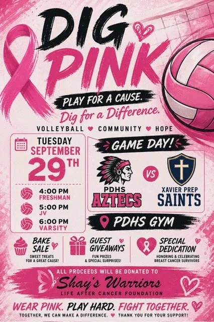 Palm Desert High School Dig Pink Night