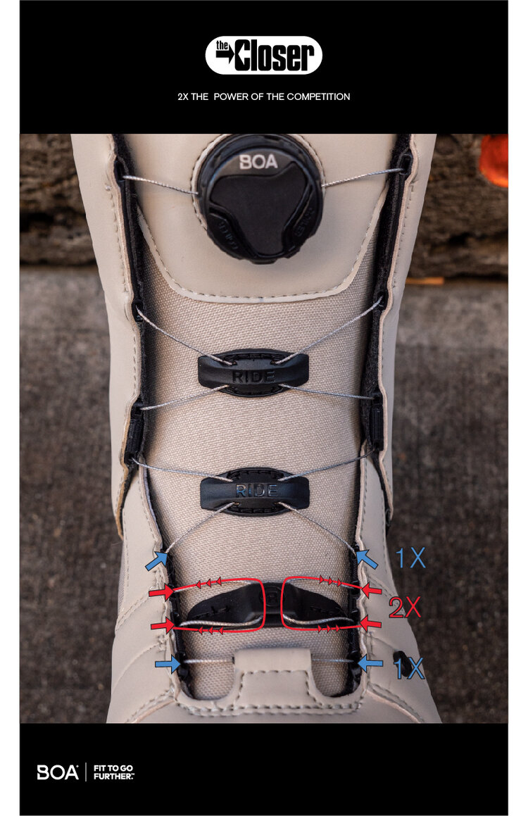 Ride Lasso Men's Snowboard Boots 2023