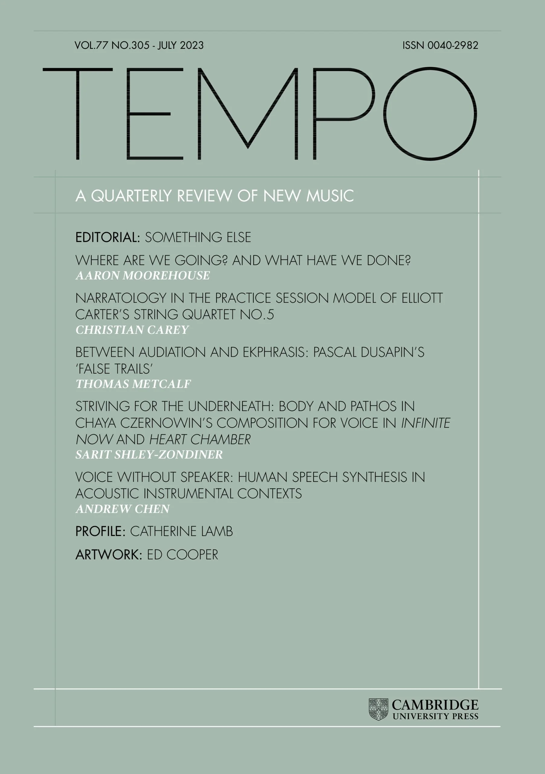 Where are we Going? and What have we Done? 