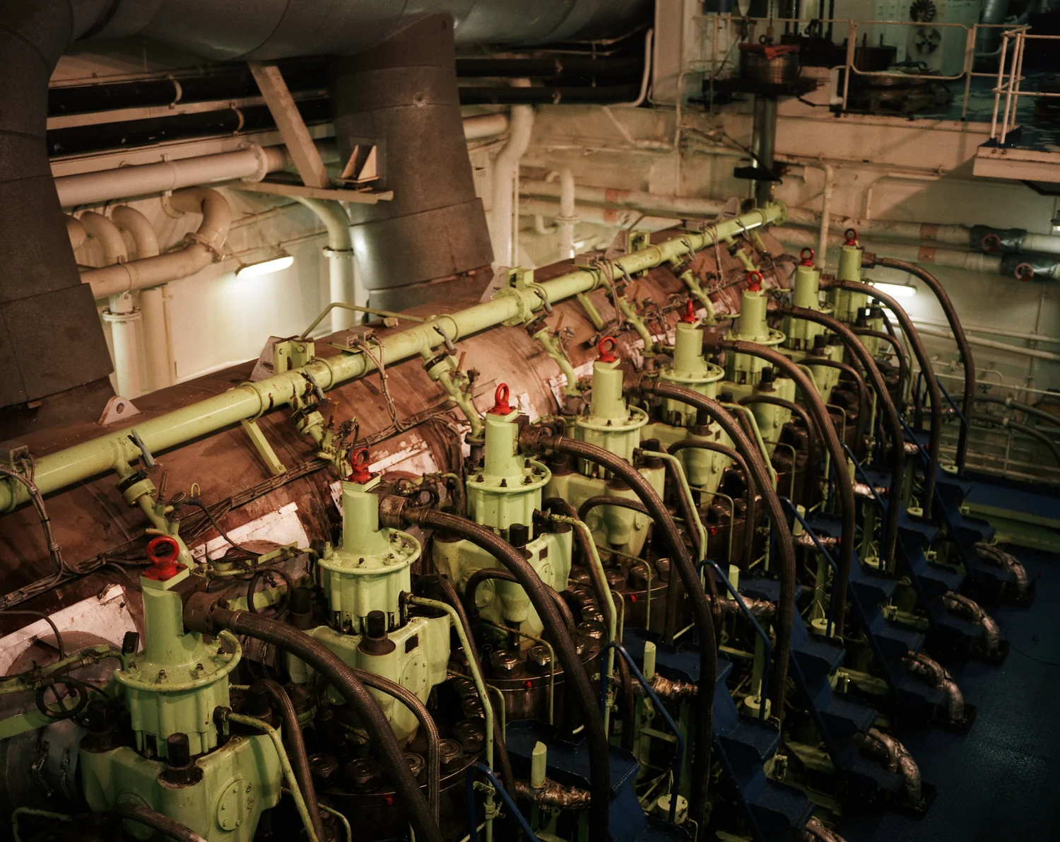 Engine Room, M.V. Charles Island