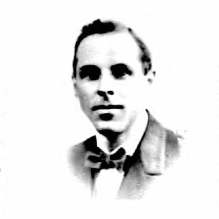 Passport photo of Charles William Hunter, c. 1920s