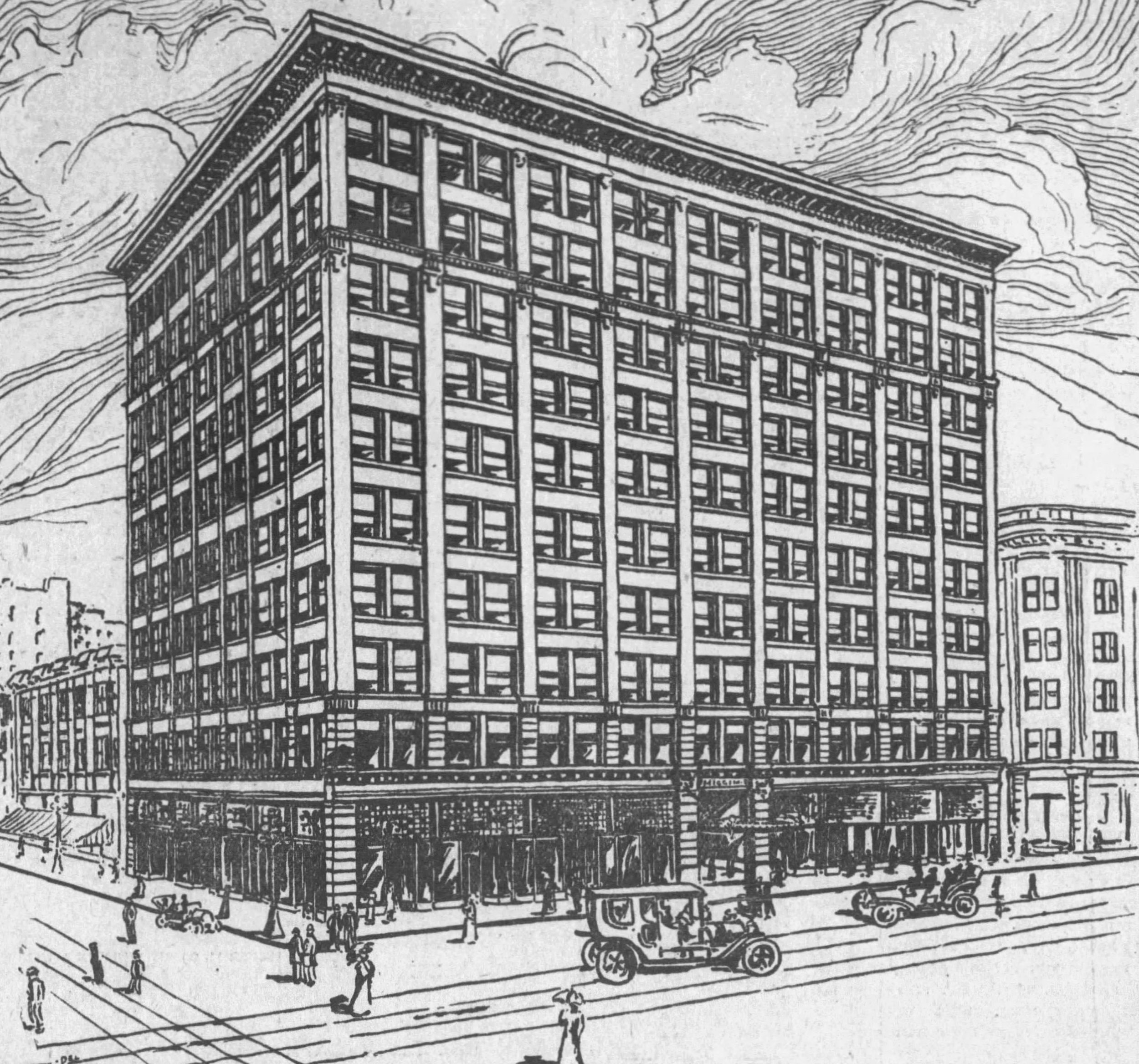 Higgins Building, 1910