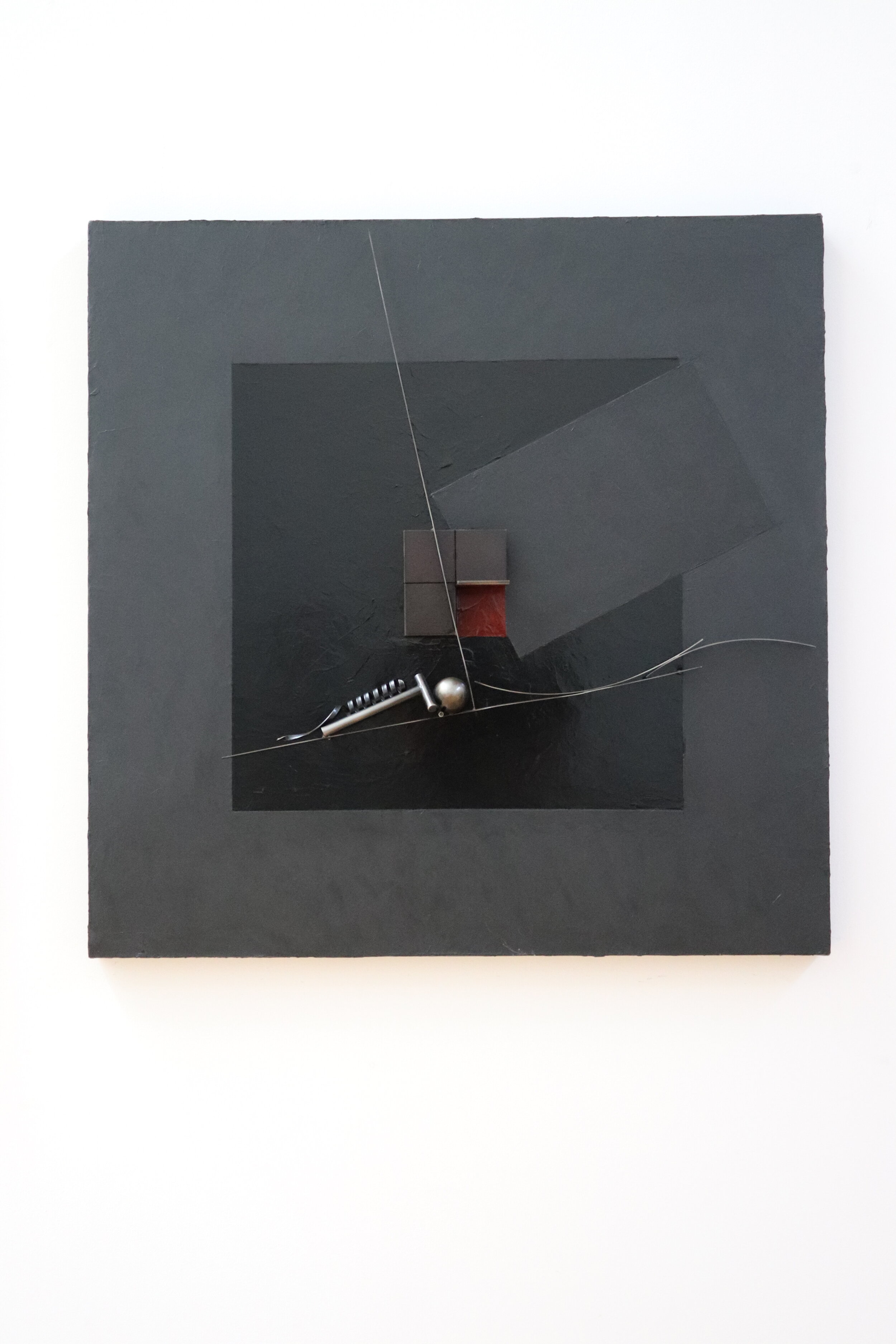 Steel Painting, Black Square No. 18, 2013