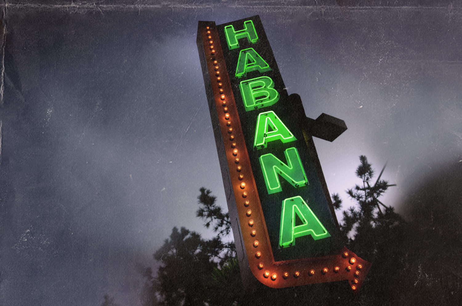 habana neon sign