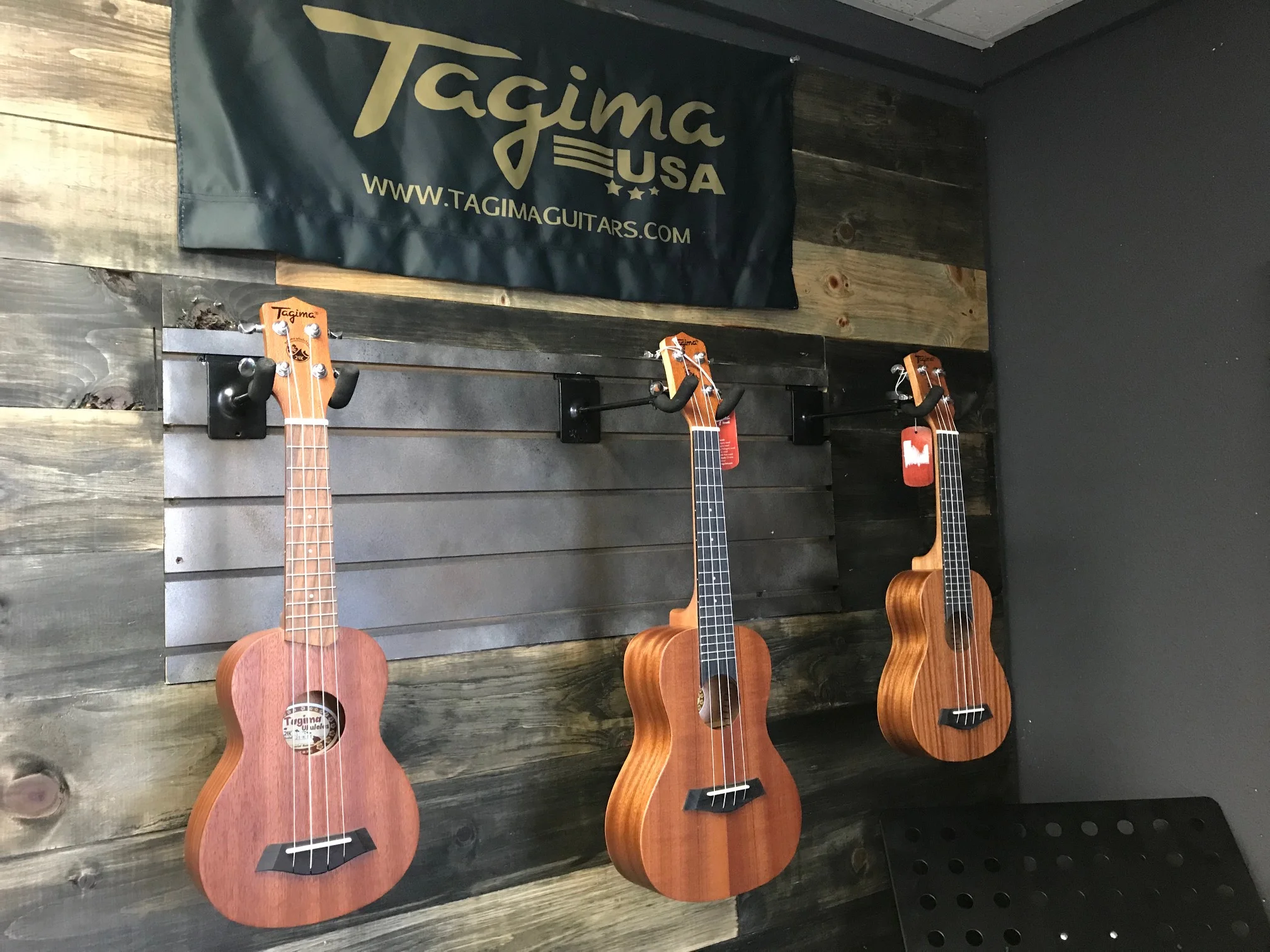 Some of our Beautiful Ukuleles by Tagima