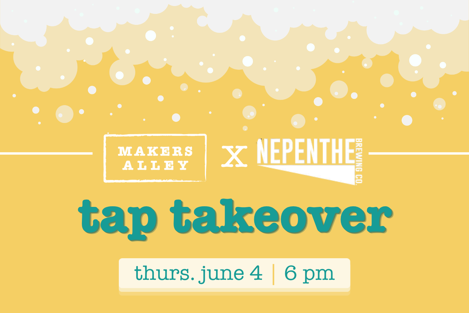 tap takeover: nepenthe brewing