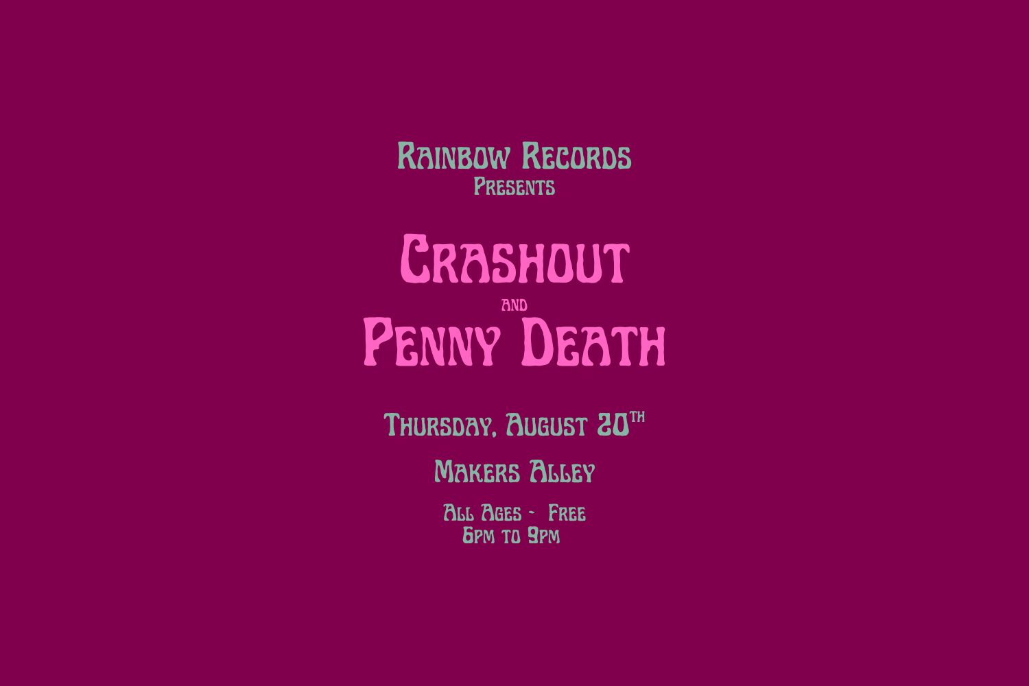 Rainbow Records: Local Music Night