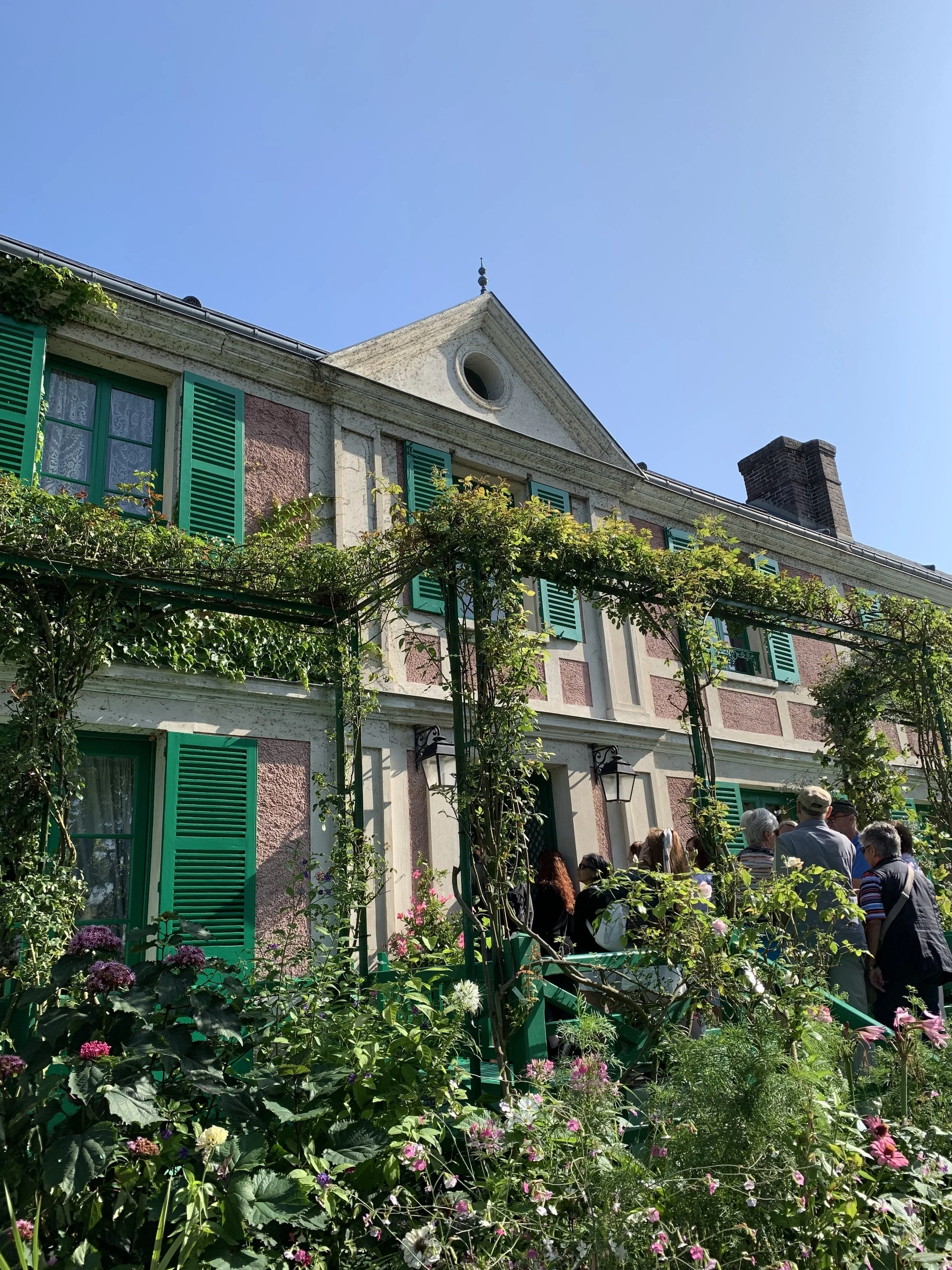 Giverny and Monet’s house and gardens