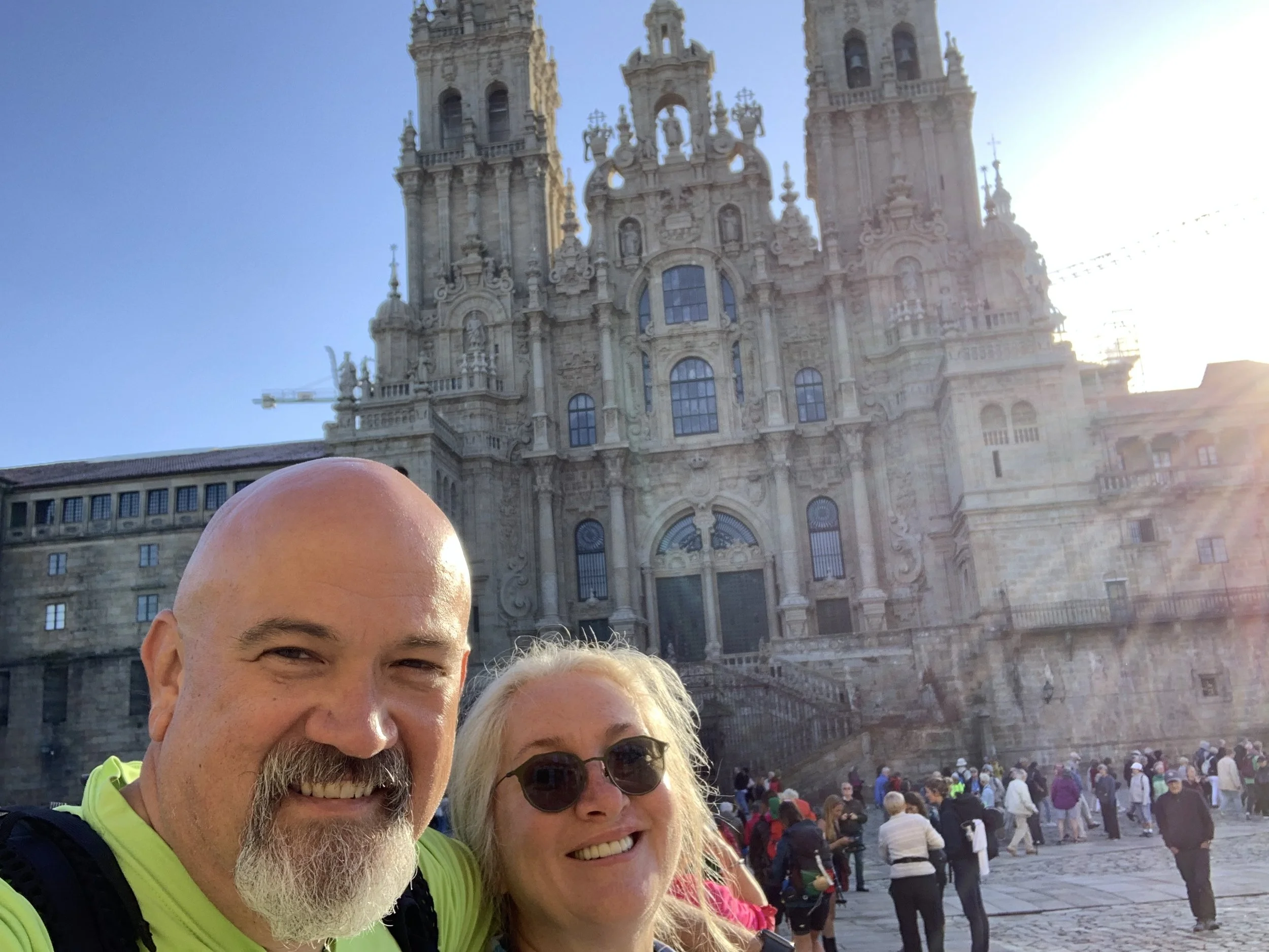 Day 37, Saturday, September 28th, 2019:  Lavacolla to Santiago...we made it!!!