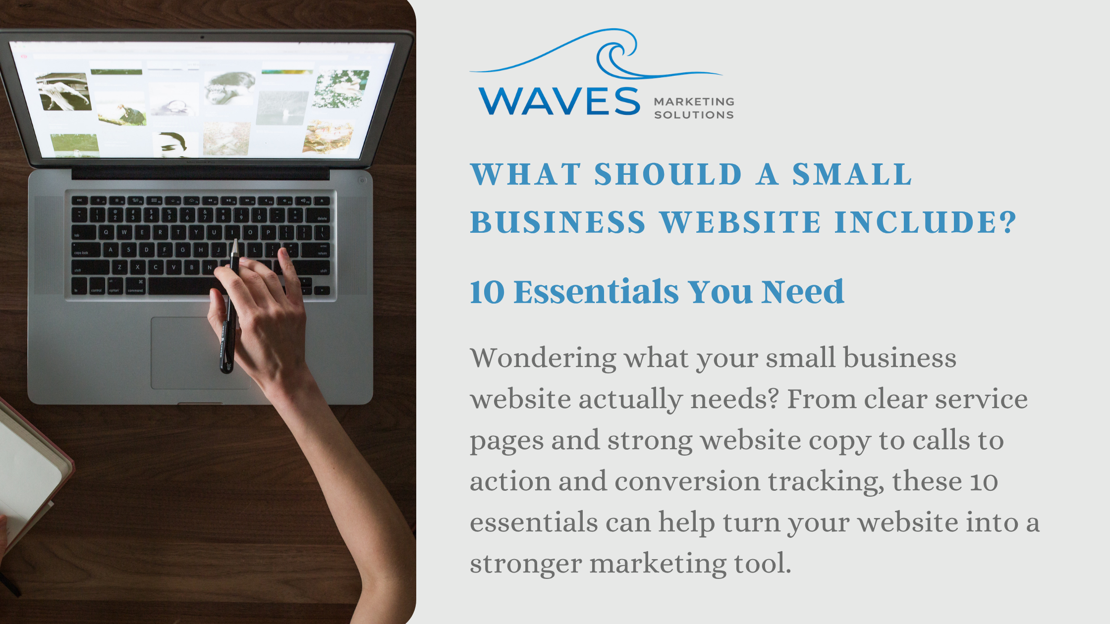 What Should a Small Business Website Include? 10 Essentials You Need