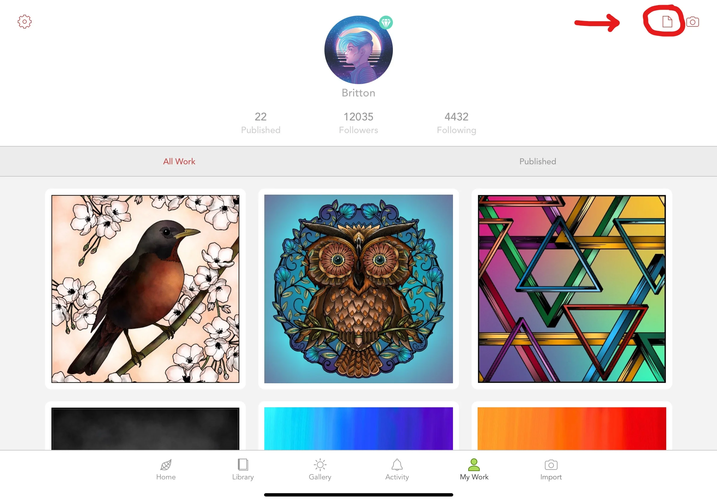 Pigment has a blank canvas option! Give it a try.