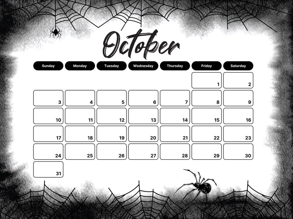 A Spooktacular October.