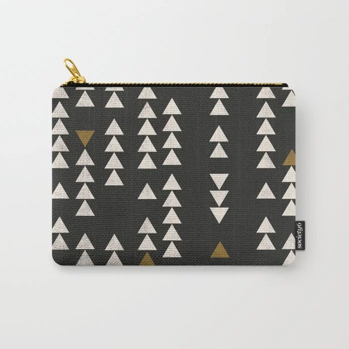 Carry-all PouchesCarry-all pouches are made from a durable canvas-like material—perfect for toiletries, art supplies, makeup and smaller electronics. Pouches are available in three sizes. The large is able to fit a tablet and includes an interior po…