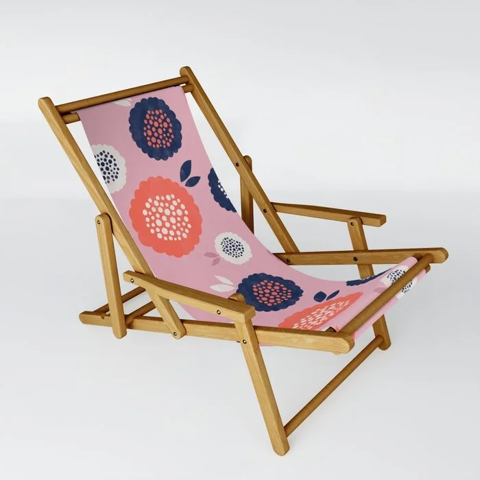 Sling ChairSling chairs make the perfect backyard or beach companion to help you reach peak relaxation. Let your cares melt away in the polyester hammock-style seat and recline in three different positions for whatever your lounging style may be. Th…