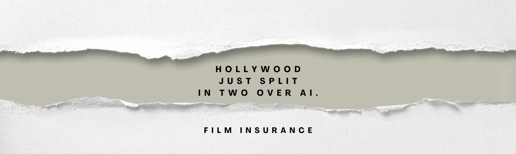 Hollywood Just Split in Two Over AI. Neither Side Has the Right Insurance.