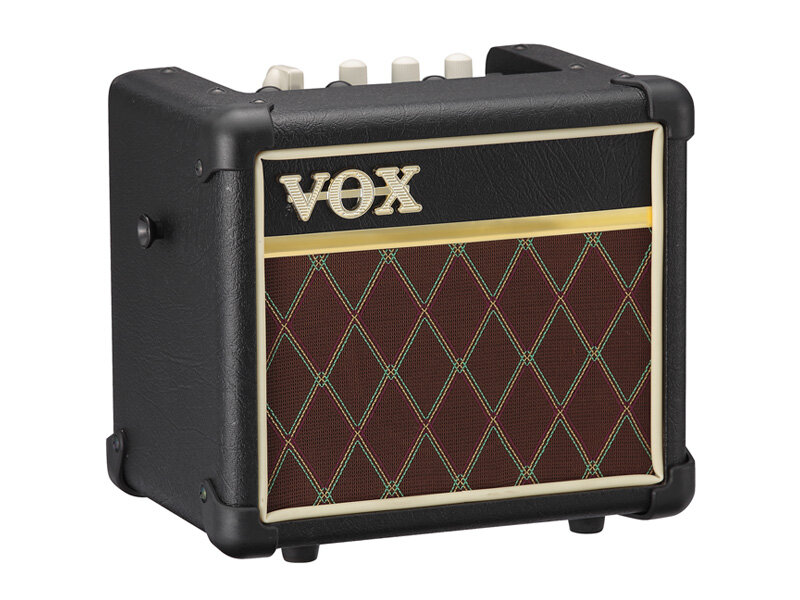 Miniature guitar set For DISPLAY ONLY Miniature VOX Classic Amplifiers 