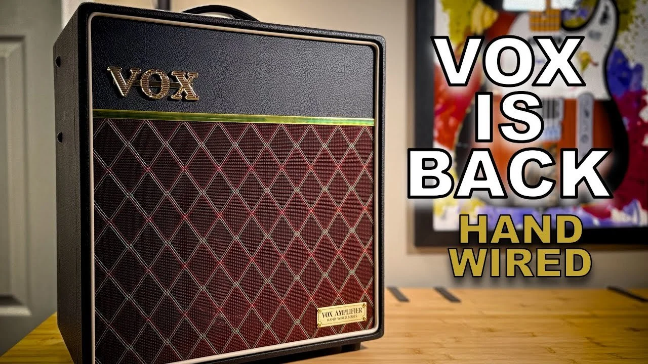 the Vox AC4HWR1 Hand-Wired Amp is here