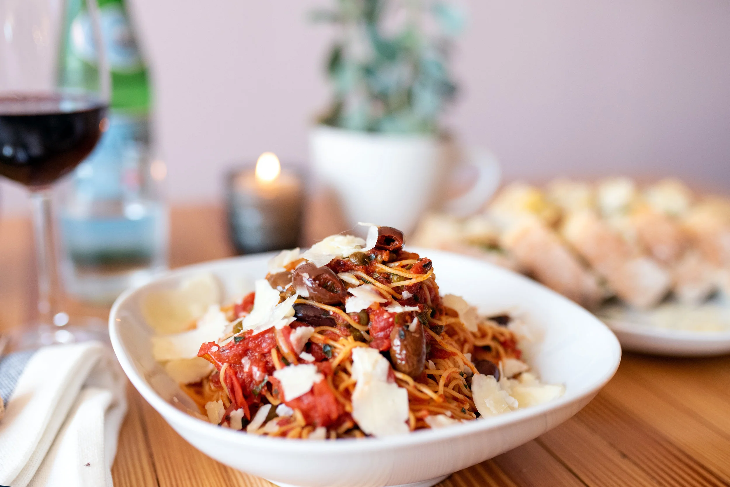 Capellini Puttanesca