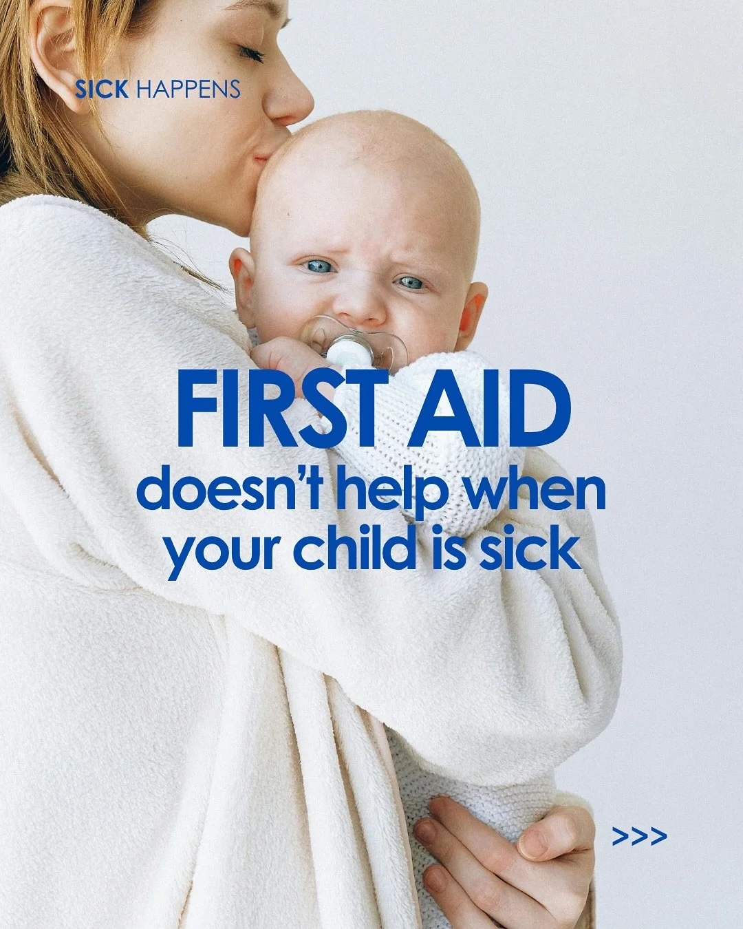 First aid isn&rsquo;t illness management, and here&rsquo;s why that matters.

First aid is about accidents and emergencies. CPR. Choking. Burns. Broken bones. Allergic reactions. 
It&rsquo;s vital. BUT, it won&rsquo;t help when your child spikes a fe