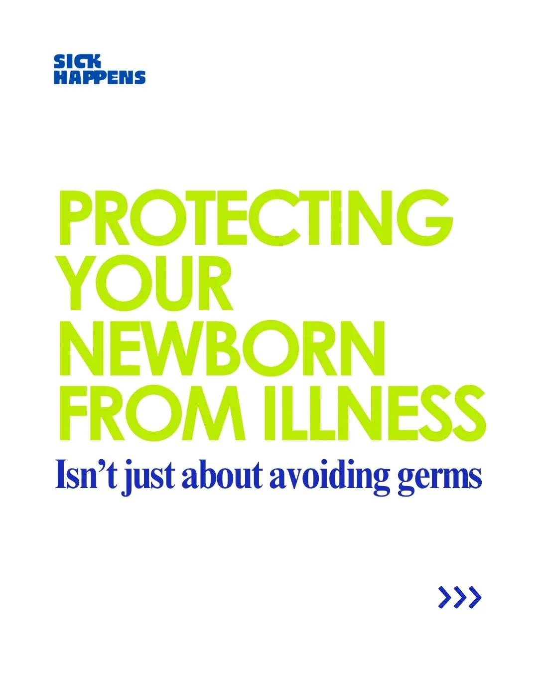 Nobody prepares you for how mentally consuming the newborn phase can feel.

Sleep deprivation. Hormones. Changes in your body. Learning to keep a tiny human alive.

Then suddenly you throw in the fear of germs and your newborn catching something like