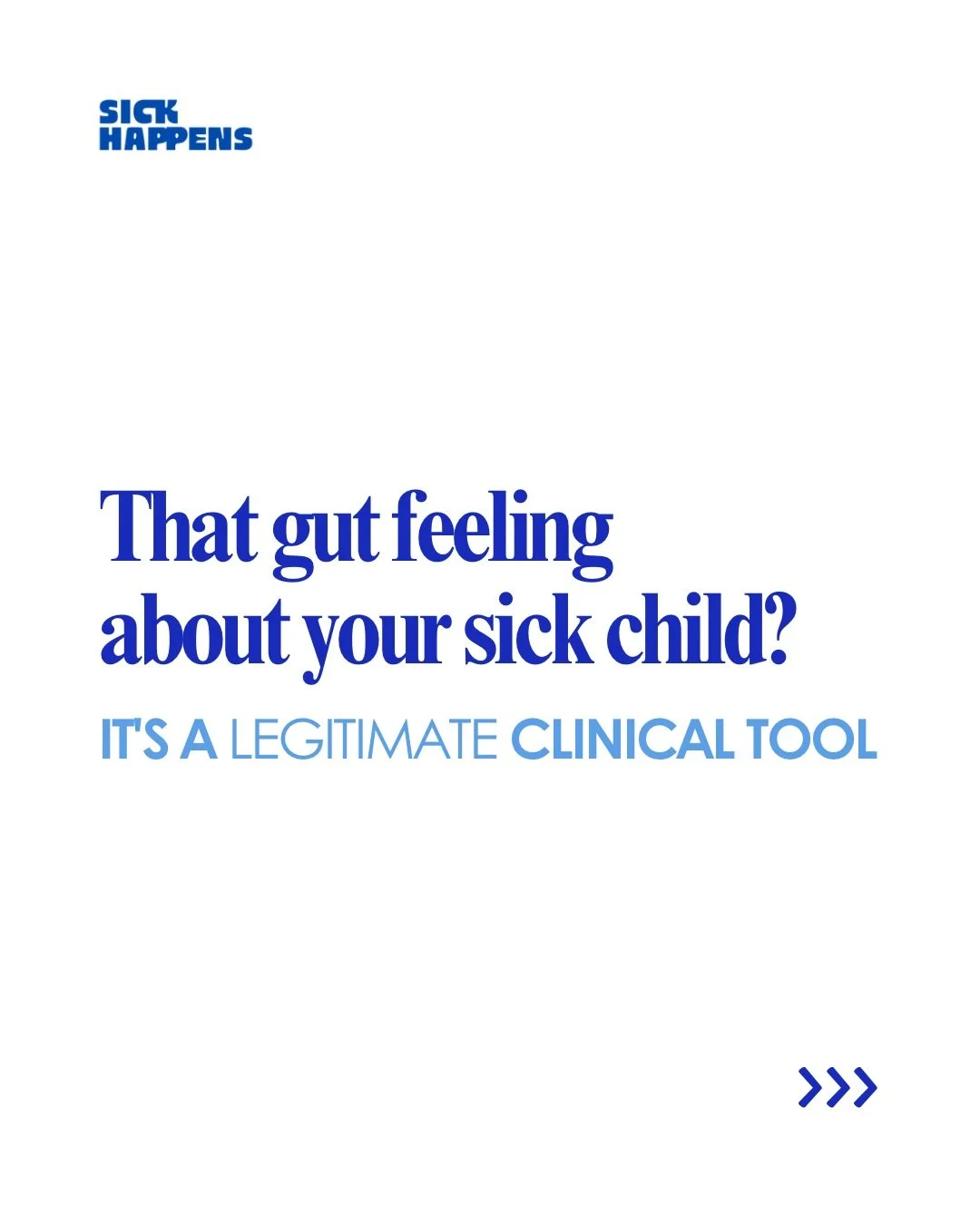 That gut feeling when something&rsquo;s off with your child? It&rsquo;s a legitimate clinical tool. Don&rsquo;t ignore it.

This is what good health professionals have always known. The families that came in and said &ldquo;something&rsquo;s off&rdqu