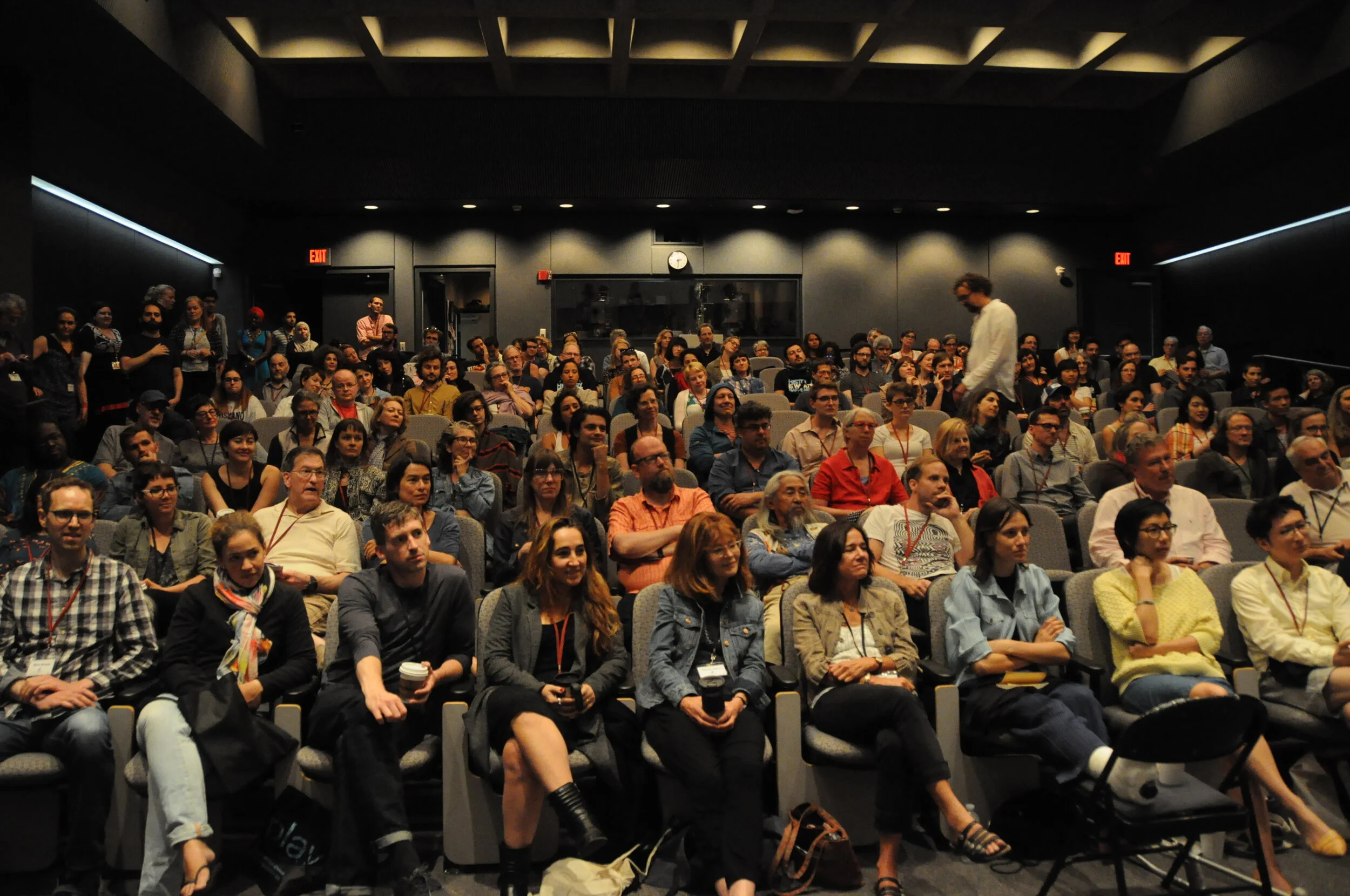  Introductions at Colgate’s main film theater 