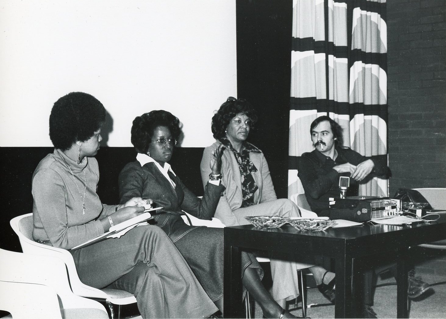 PanelOnDistribution_Pearl Bowser, Naomi Harrison, Barbara Bryant, and Rodi Brollon.jpg