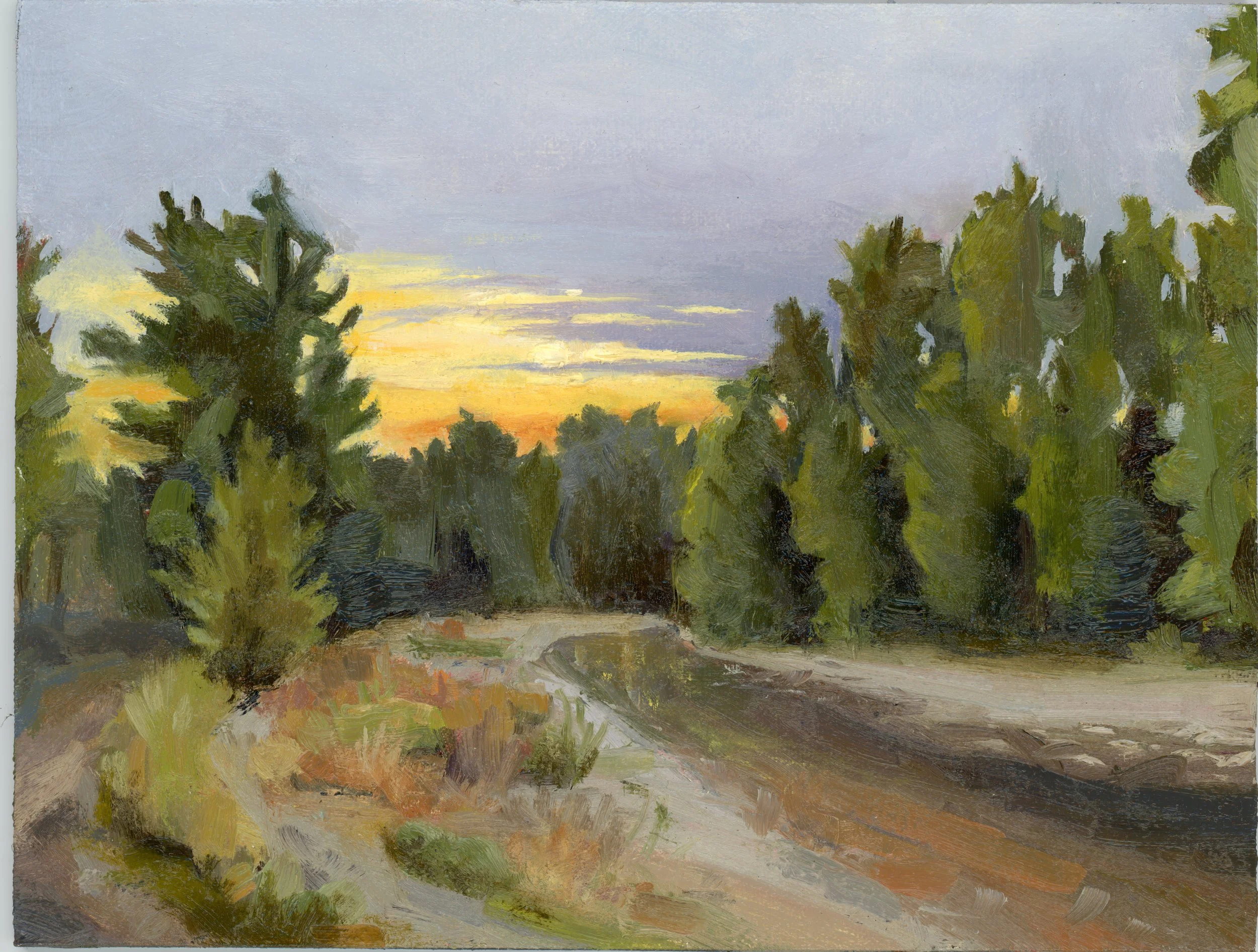 Last Light on the River