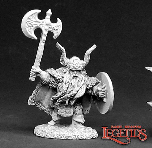 Gerrin Greystone Dwarf Reaper Miniatures 03175