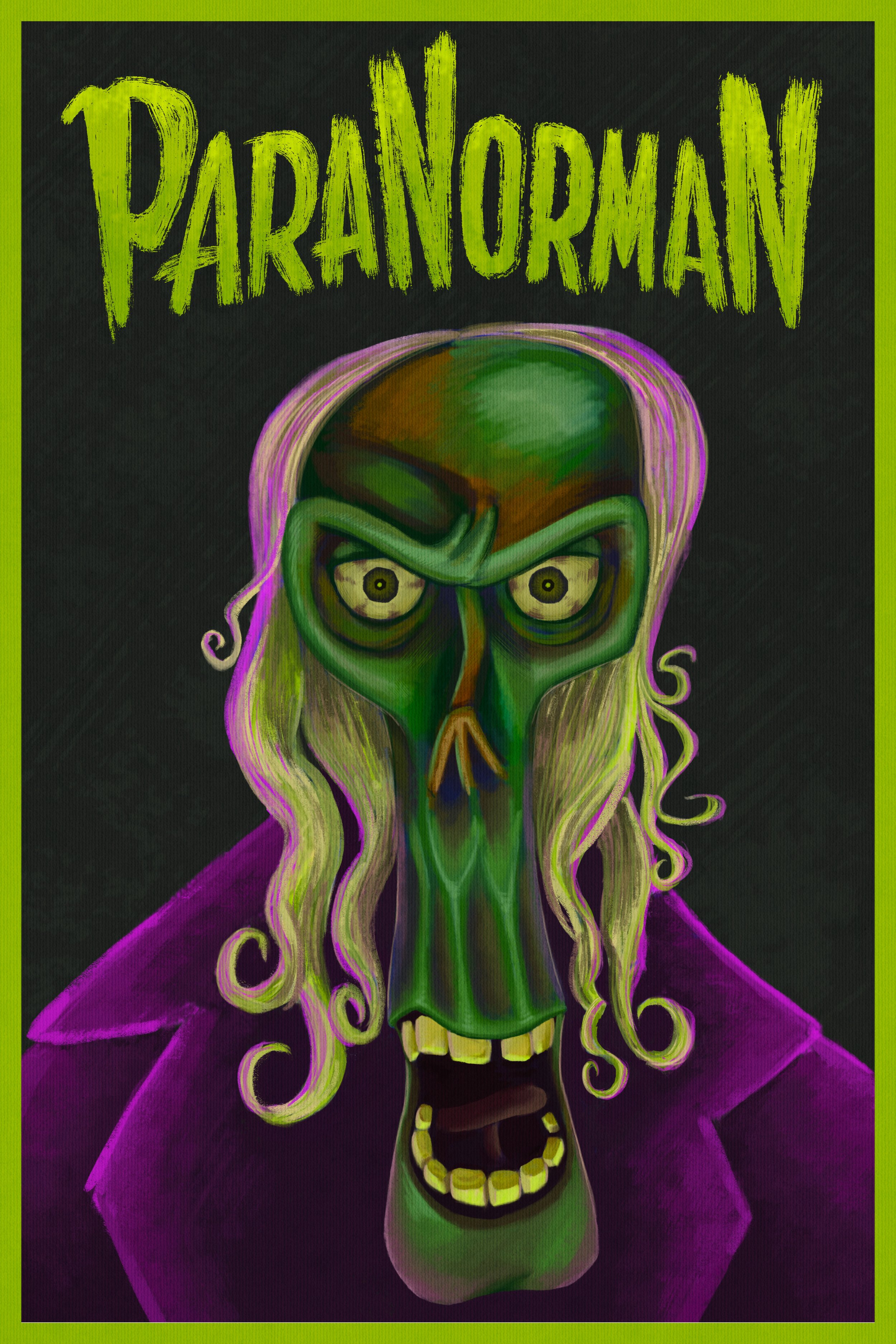 Alternative Paranorman Poster Zombie