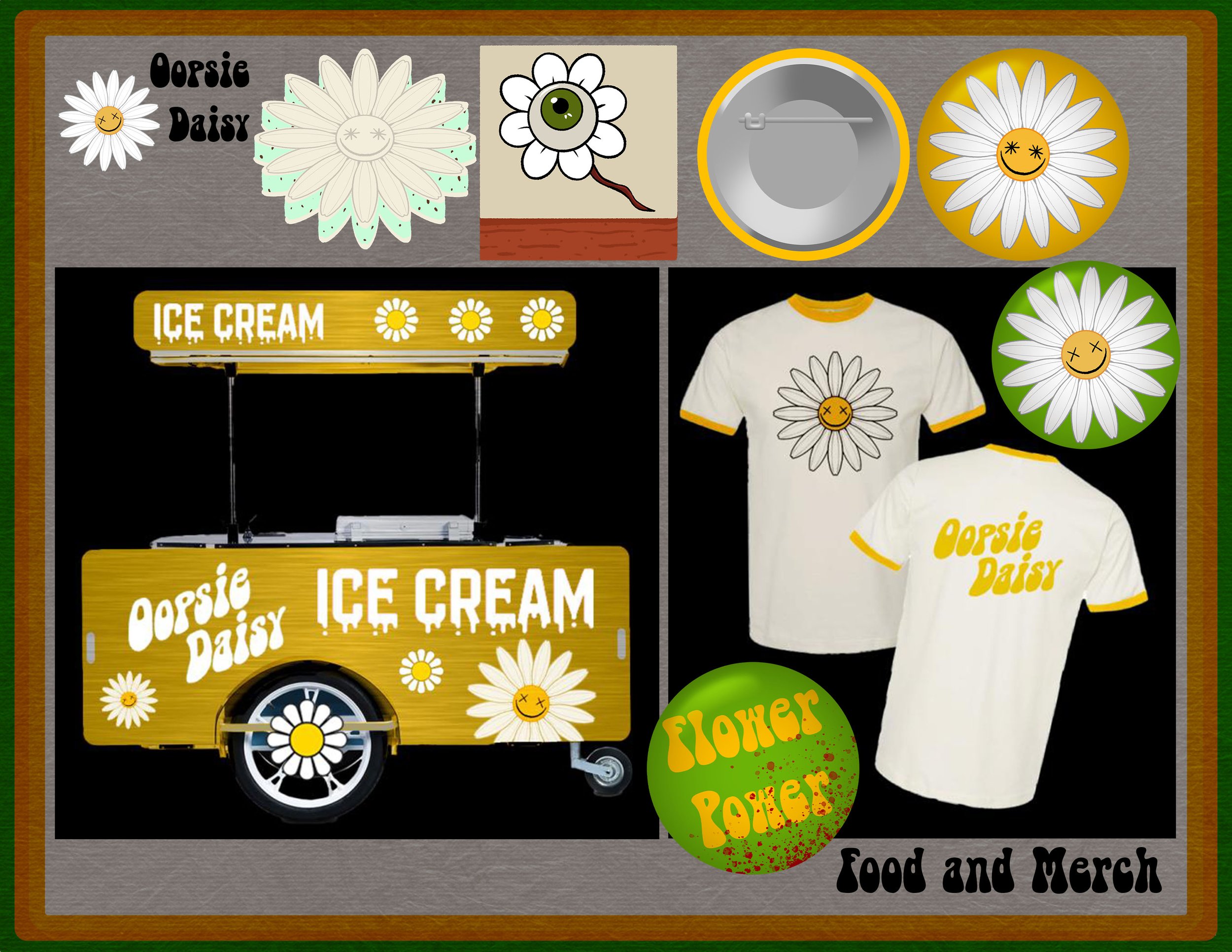 Food and Merch Concept