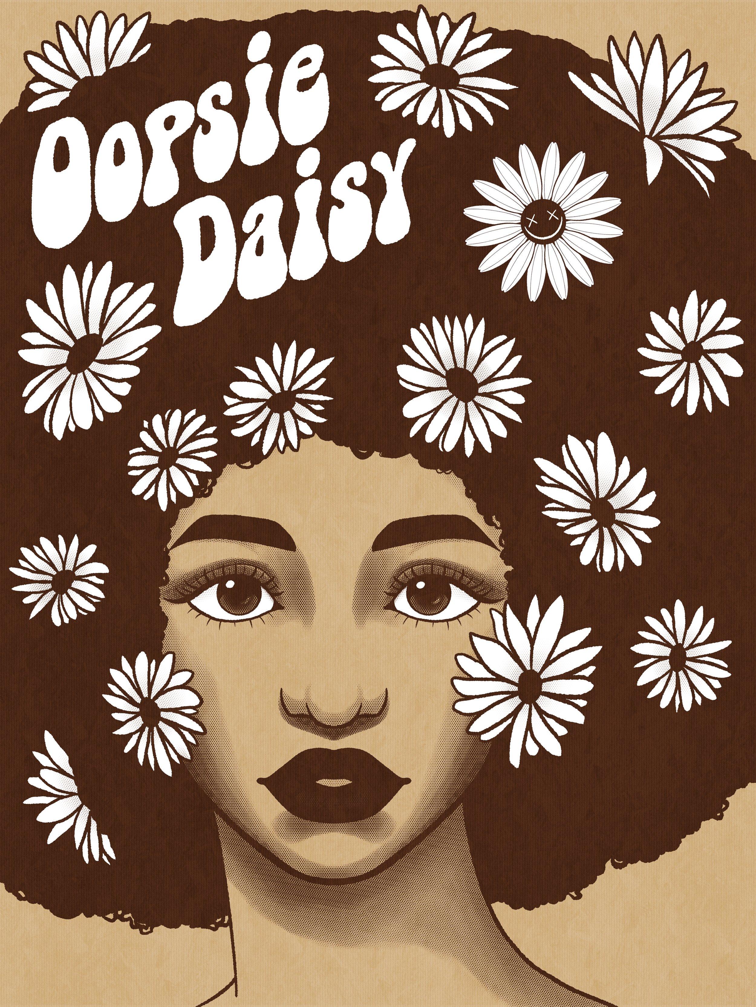 Oopsie Daisy Mock Promotional Poster